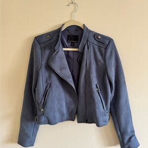 Suede Cropped Jacket 🦋